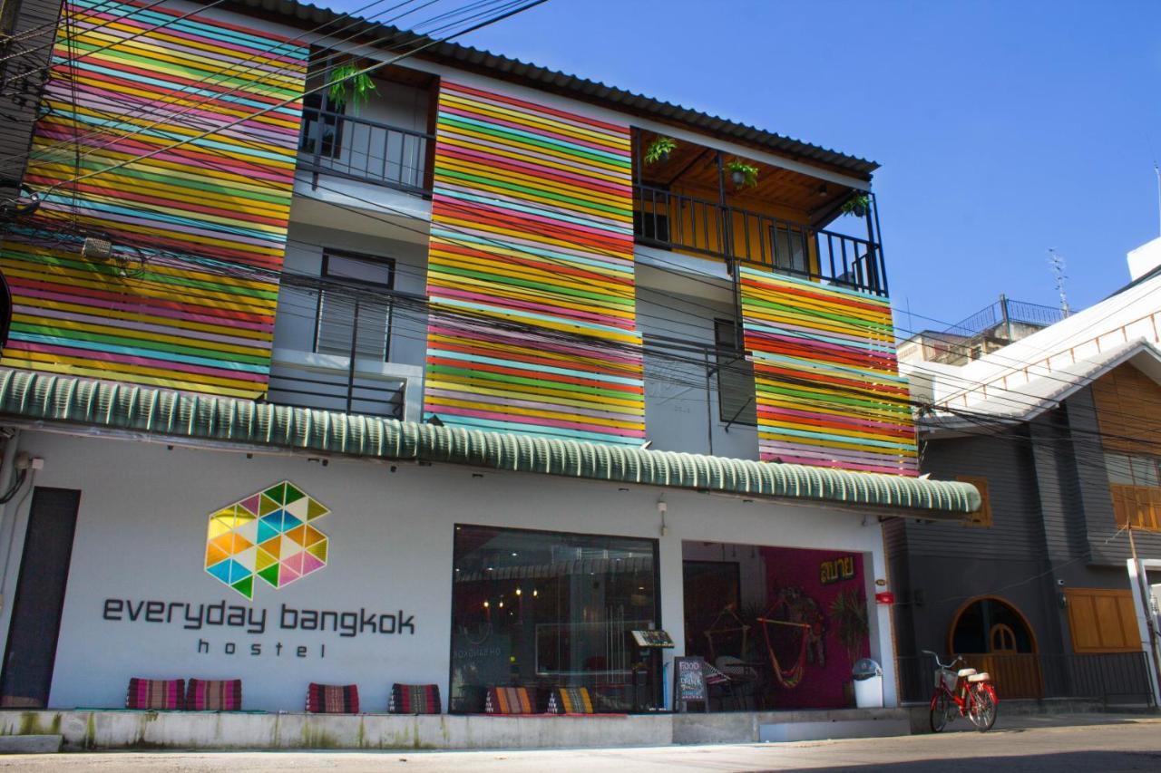Everyday Bangkok Hostel @Khaosan Banguecoque Exterior foto